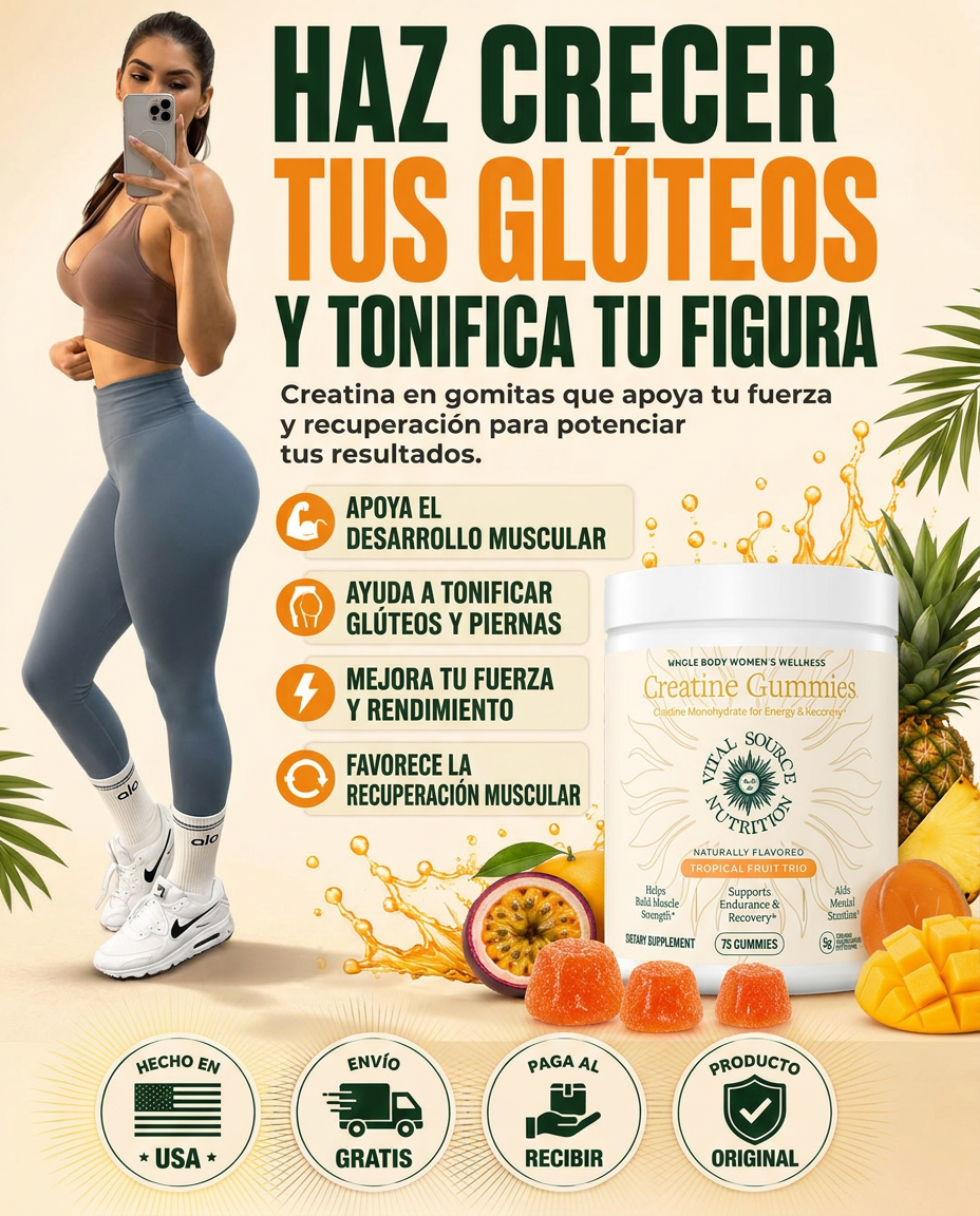 VITAL SOURCE CREATINE GUMMIES™ Gomitas de Creatina