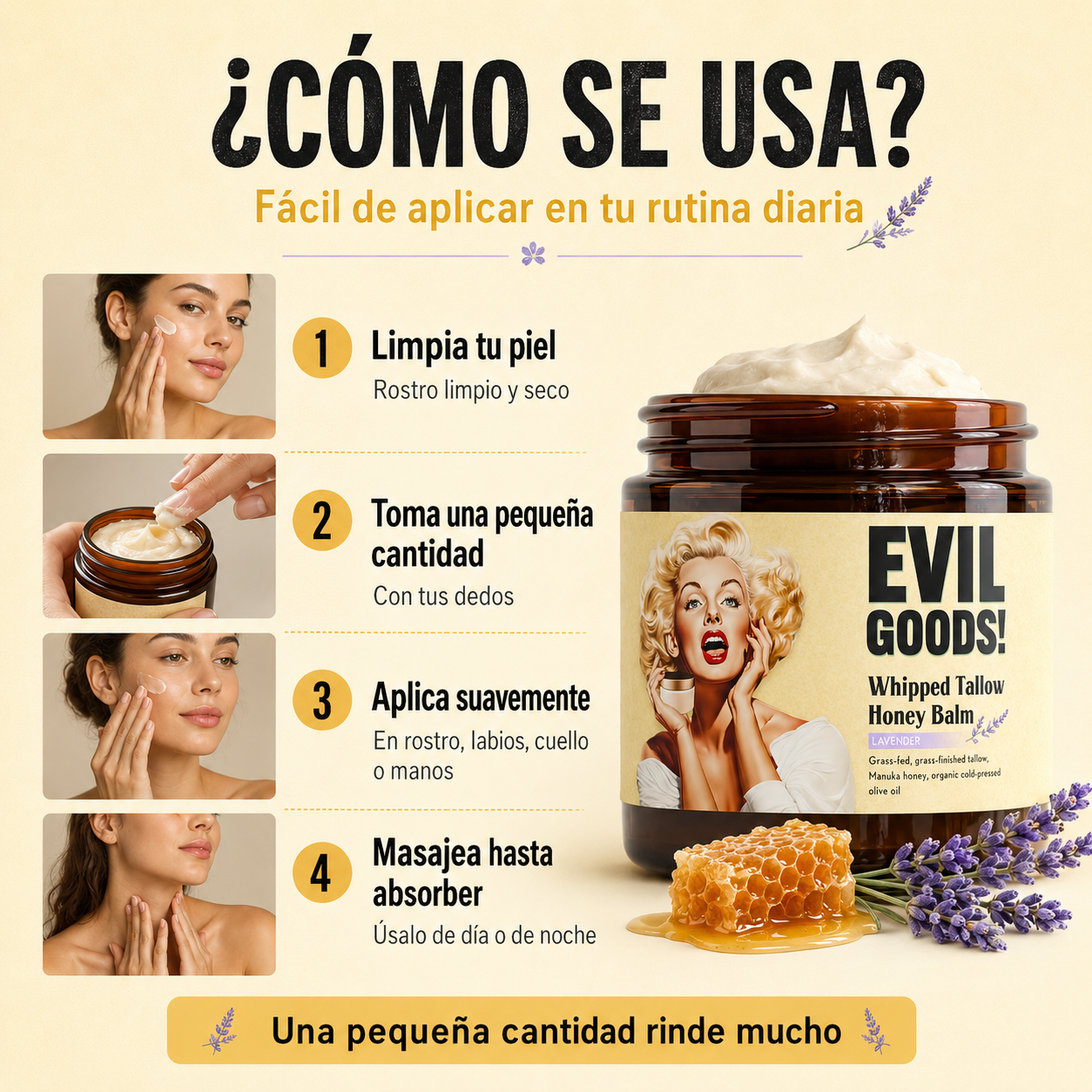 EVIL GOODS ELIMINA IMPERFECCIONES