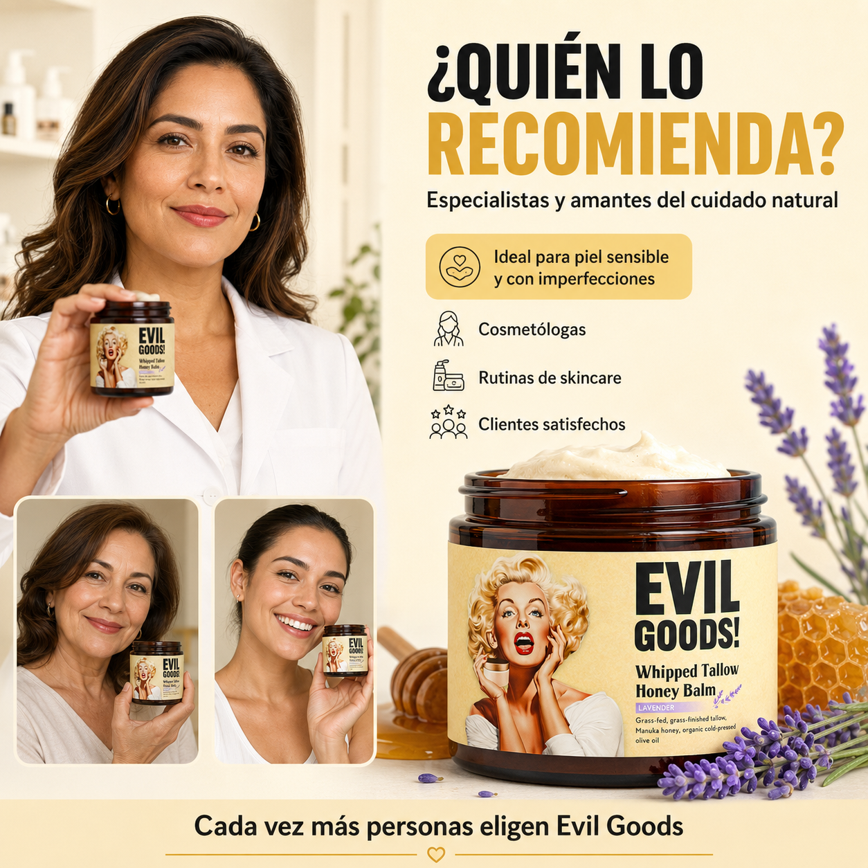 EVIL GOODS ELIMINA IMPERFECCIONES
