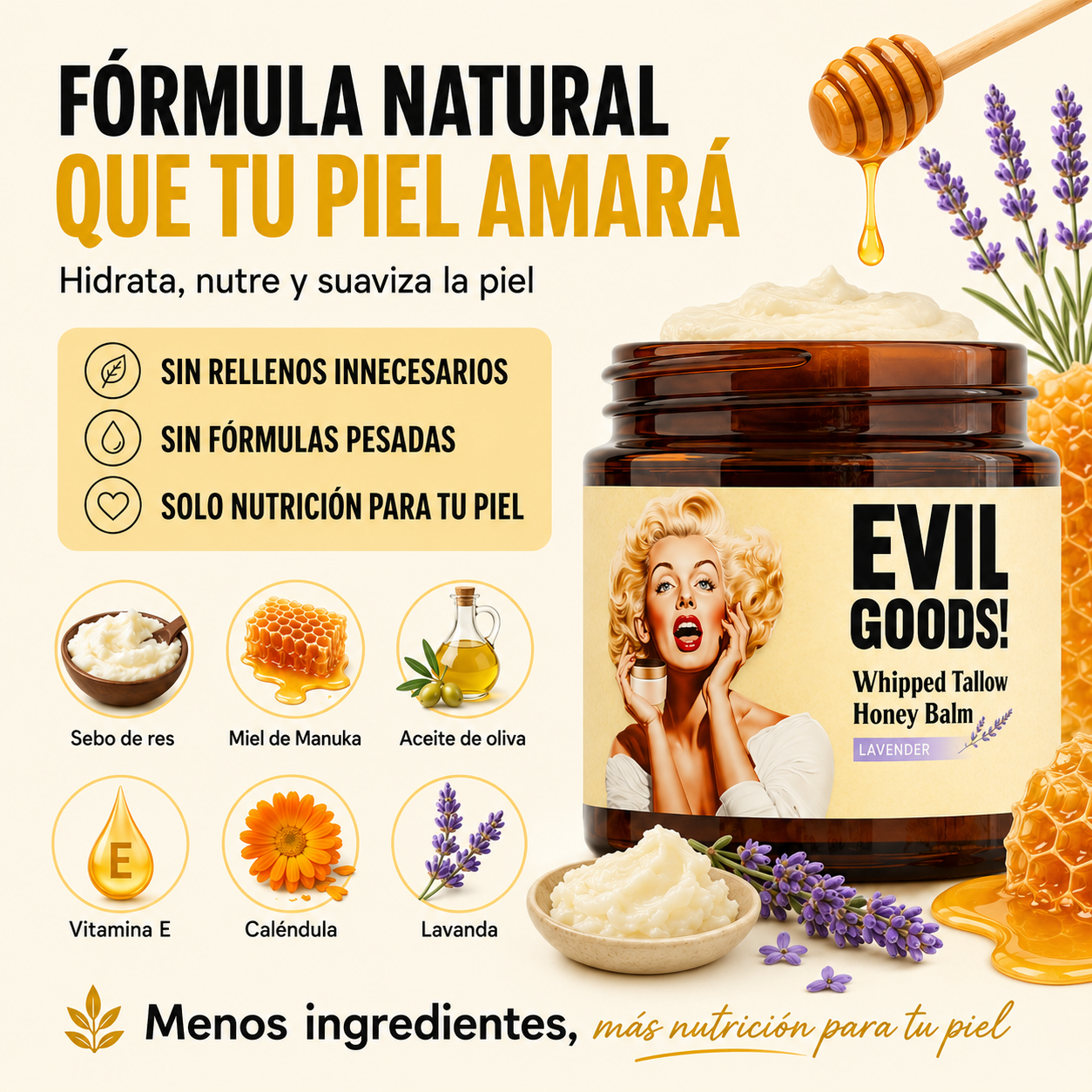 EVIL GOODS ELIMINA IMPERFECCIONES