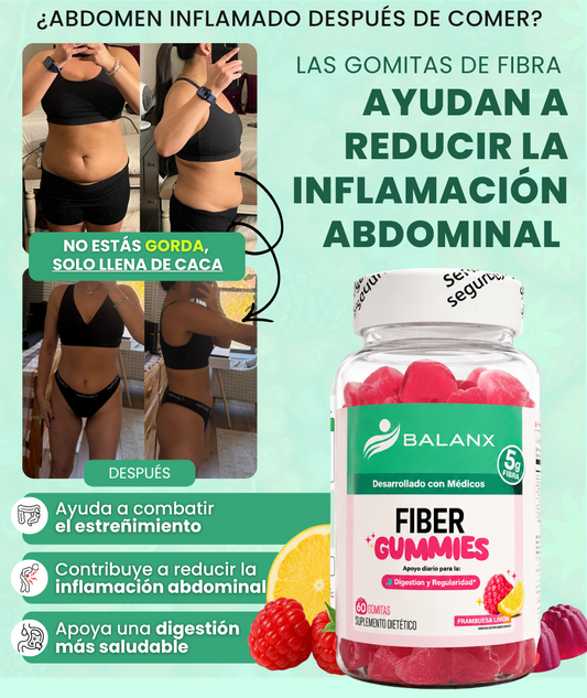 Gomitas de Fibra x60