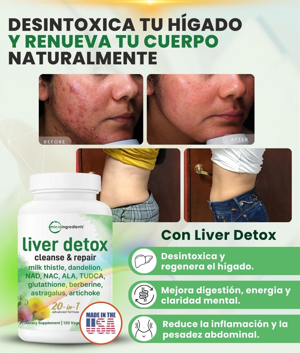 LIVER DETOX LIMPIA TU ORGANISMO