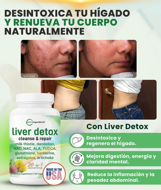 LIVER DETOX LIMPIA TU ORGANISMO