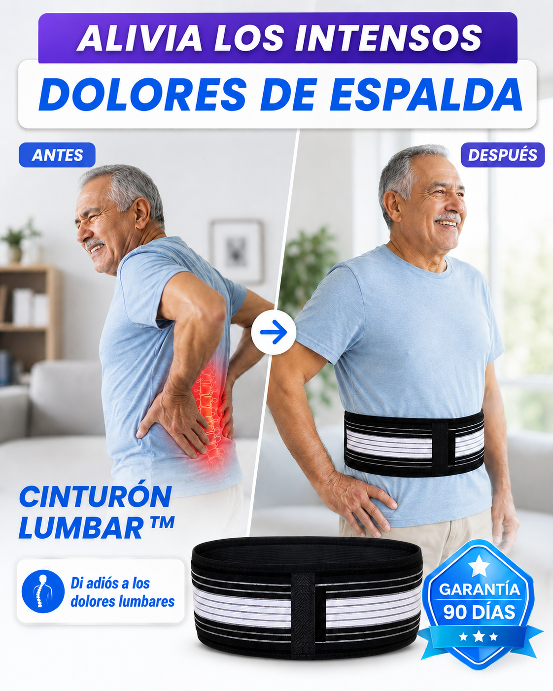 Cinturón Lumbar Ortopédico