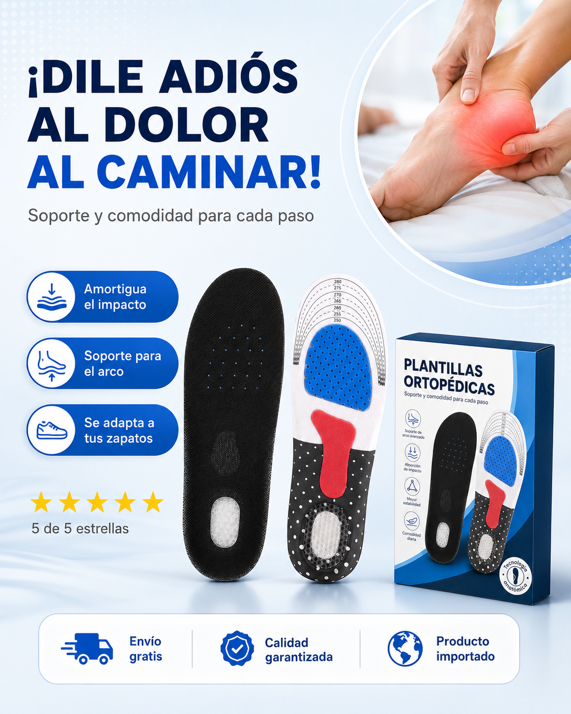 PLANTILLAS ORTOPÉDICAS