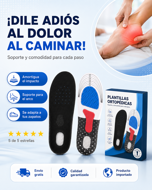 Par de Plantillas Ortopédicas Vitality