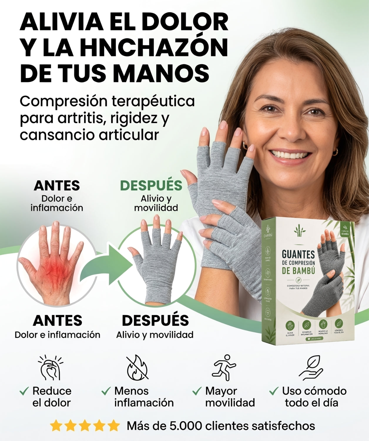 Par de Guantes de Compresión
