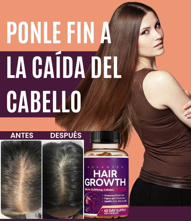Hair Growth-120 Cápsulas